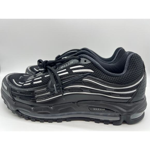 Nike Air Max TL 2.5 Men's Size 12 Black Metallic Silver FZ4110-002 New - Picture 2 of 16